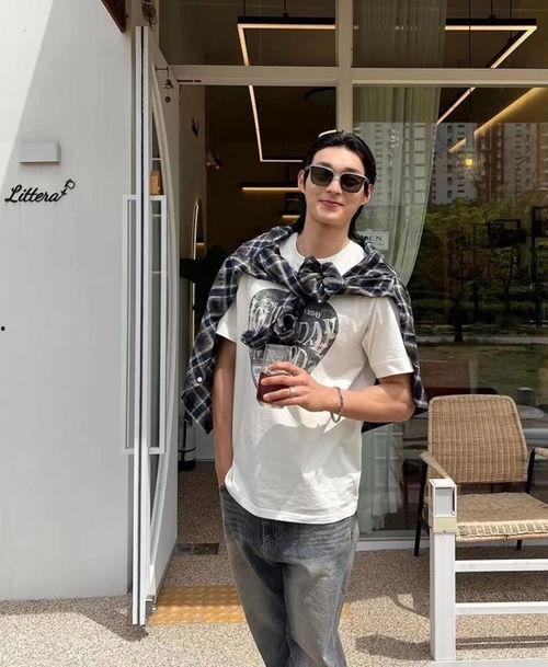 韩国明星穿搭男夏天,韩国明星穿搭指南，解锁夏日潮流秘籍
